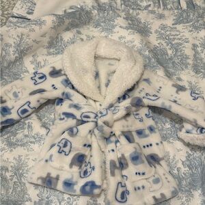 Cozy Blue and White Kids Pajamas